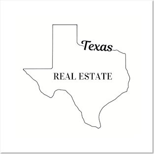 Texas Real Estate Posters and Art